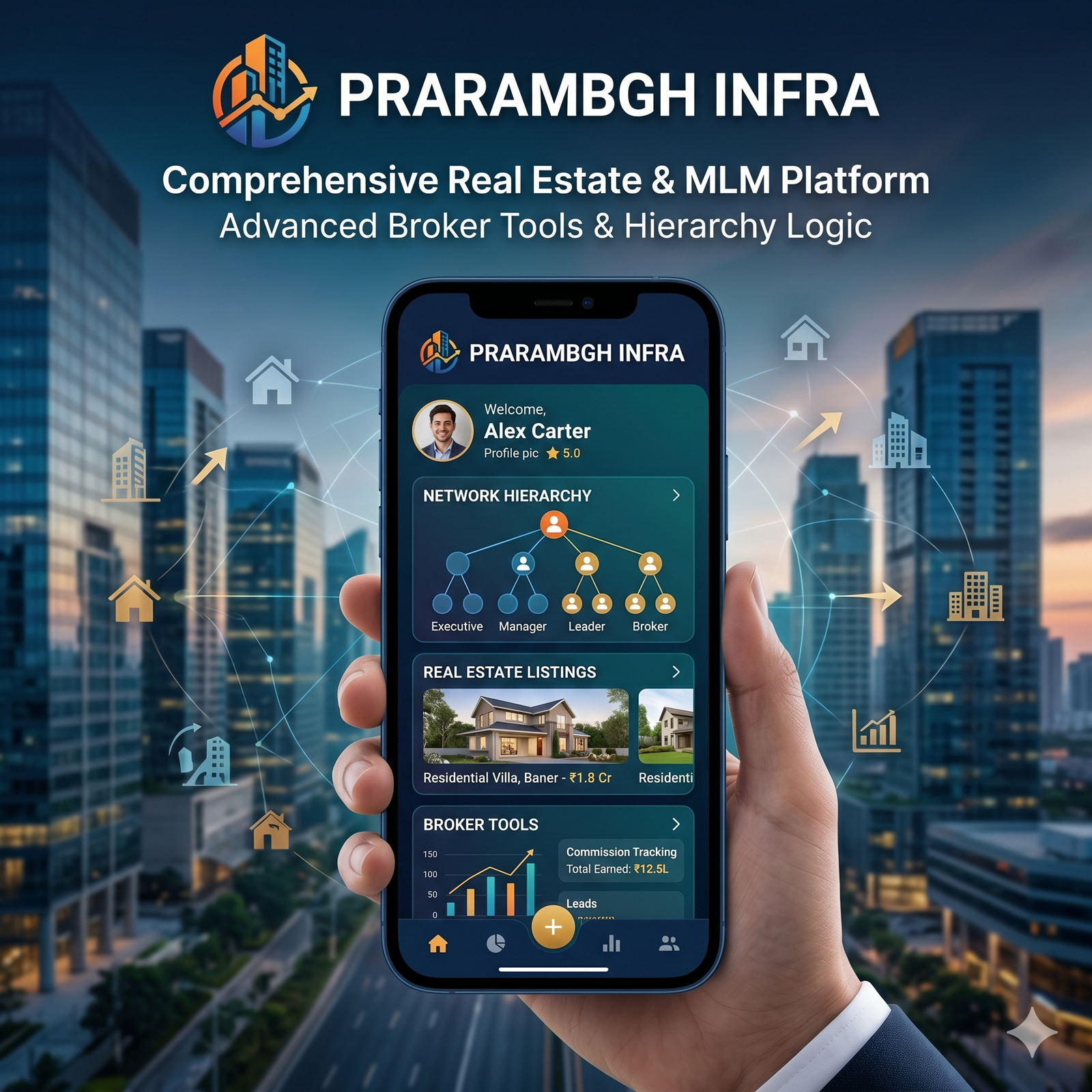 Prarambh Infra Real Estate Platform